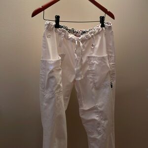 Koi white uniform pants size medium